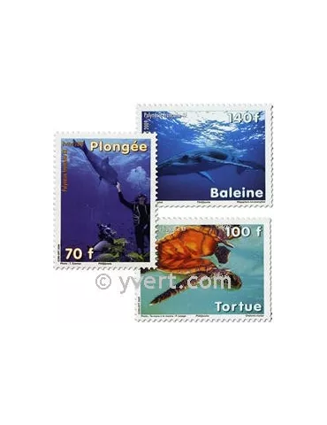 n° 879/881 - Timbre Polynésie Poste