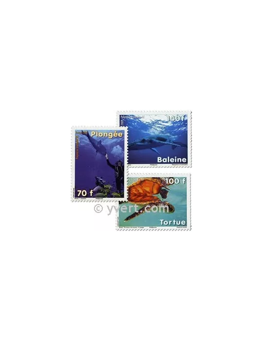 n° 879/881 - Timbre Polynésie Poste