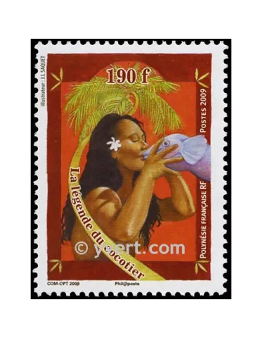 n° 897 - Timbre Polynésie Poste 2