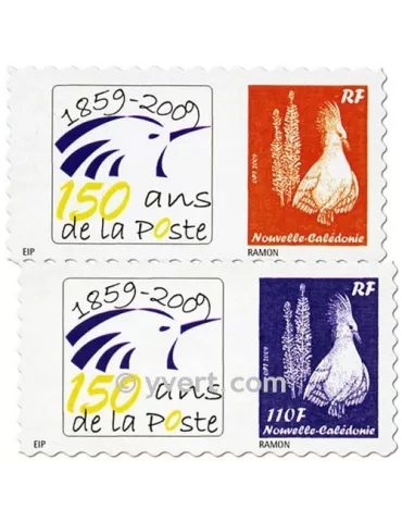 n° 1086/1087 - Timbre Nelle-Calédonie Poste 2