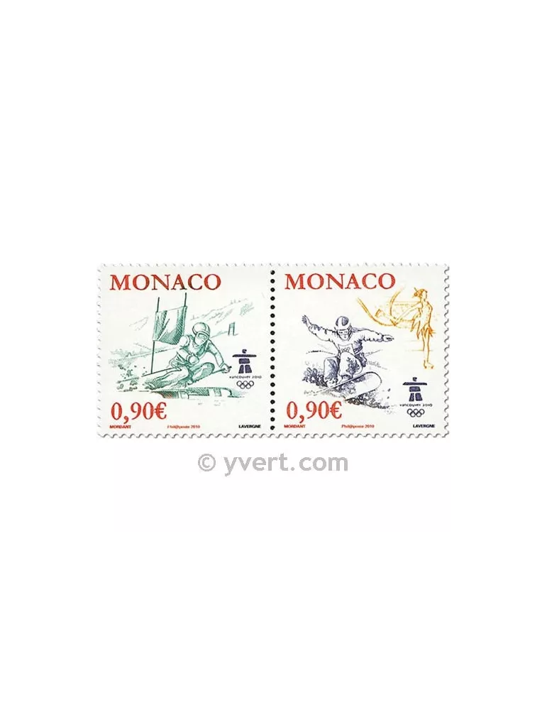 n° 2710/2711 - Timbre Monaco Poste