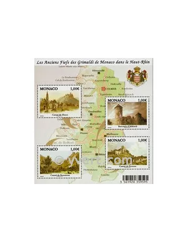 n° 2731/2734 (BF 98) - Timbre Monaco Poste