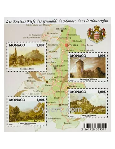n° 2731/2734 (BF 98) - Timbre Monaco Poste 2