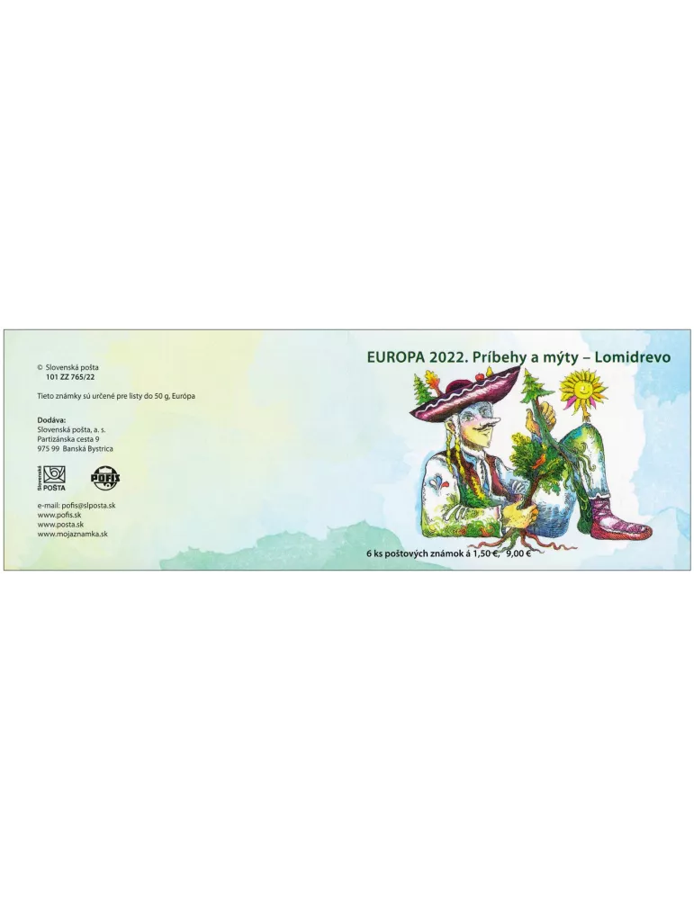 n° C850 - Timbre SLOVAQUIE Carnets (EUROPA)