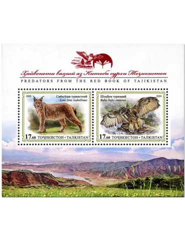 n° 101/104 - Timbre TADJIKISTAN Blocs et feuillets 2