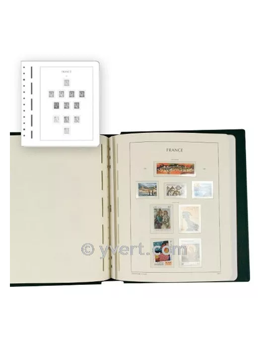 FRANCE SF : 1990-1994 (avec pochettes) LEUCHTTURM