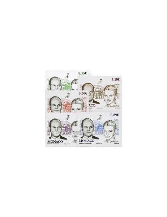 n° 2785/2789 - Timbre Monaco Poste