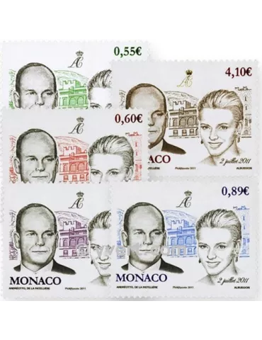n° 2785/2789 - Timbre Monaco Poste 2