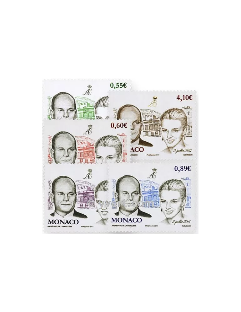 n° 2785/2789 - Timbre Monaco Poste