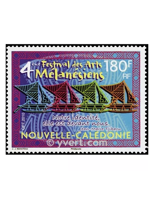 n° 1110 - Timbre Nelle-Calédonie Poste