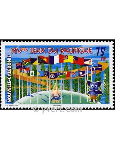 n° 1111 - Timbre Nelle-Calédonie Poste 2