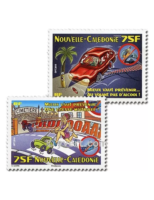 n° 1113/1114 - Timbre Nelle-Calédonie Poste