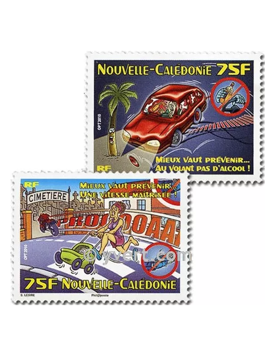 n° 1113/1114 - Timbre Nelle-Calédonie Poste