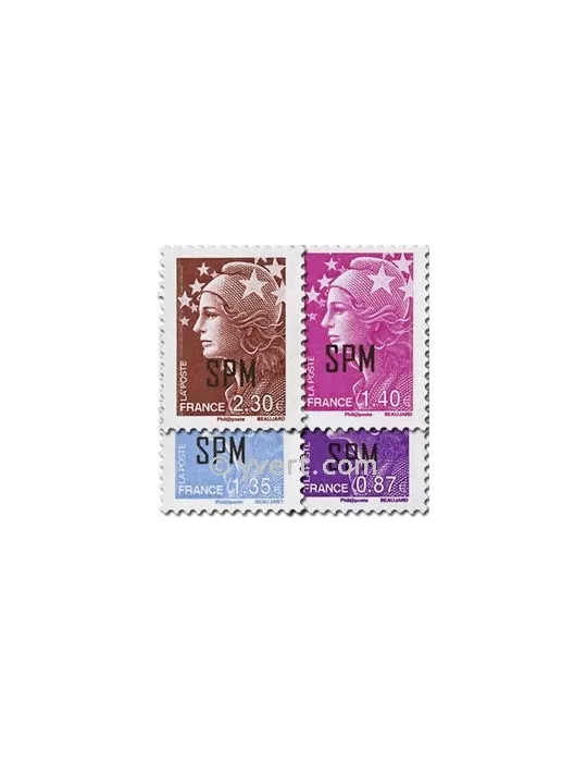 n° 995/998 - Timbre Saint-Pierre et Miquelon Poste
