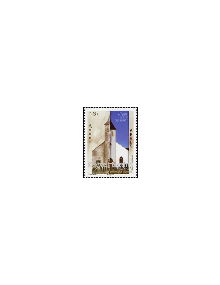 n° 1000 - Timbre Saint-Pierre et Miquelon Poste