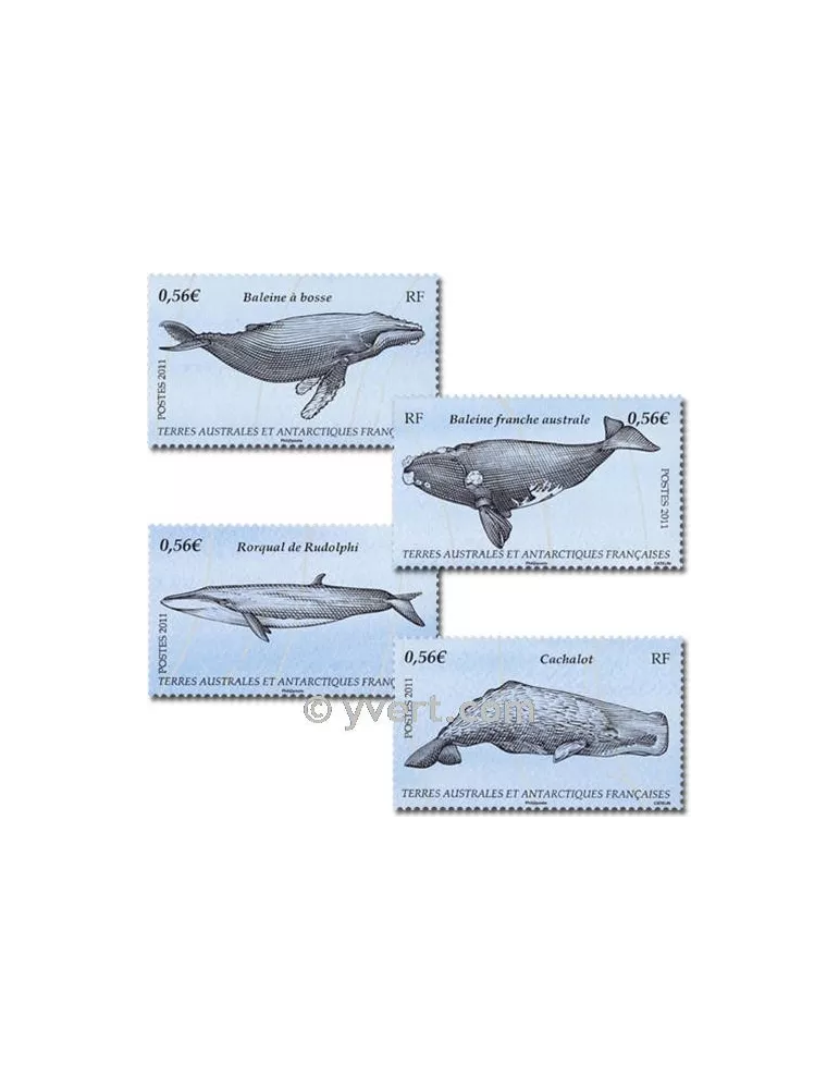 n° 587/590 - Timbre TAAF Poste