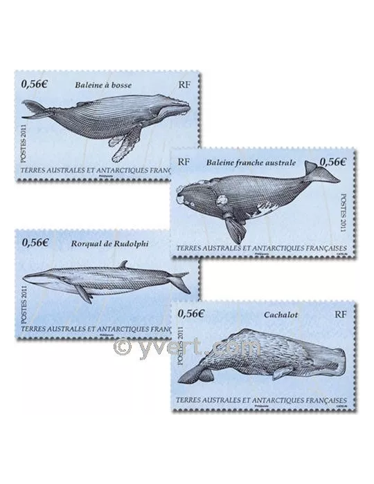 n° 587/590 - Timbre TAAF Poste