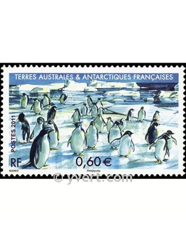 n° 598 - Timbre TAAF Poste 2