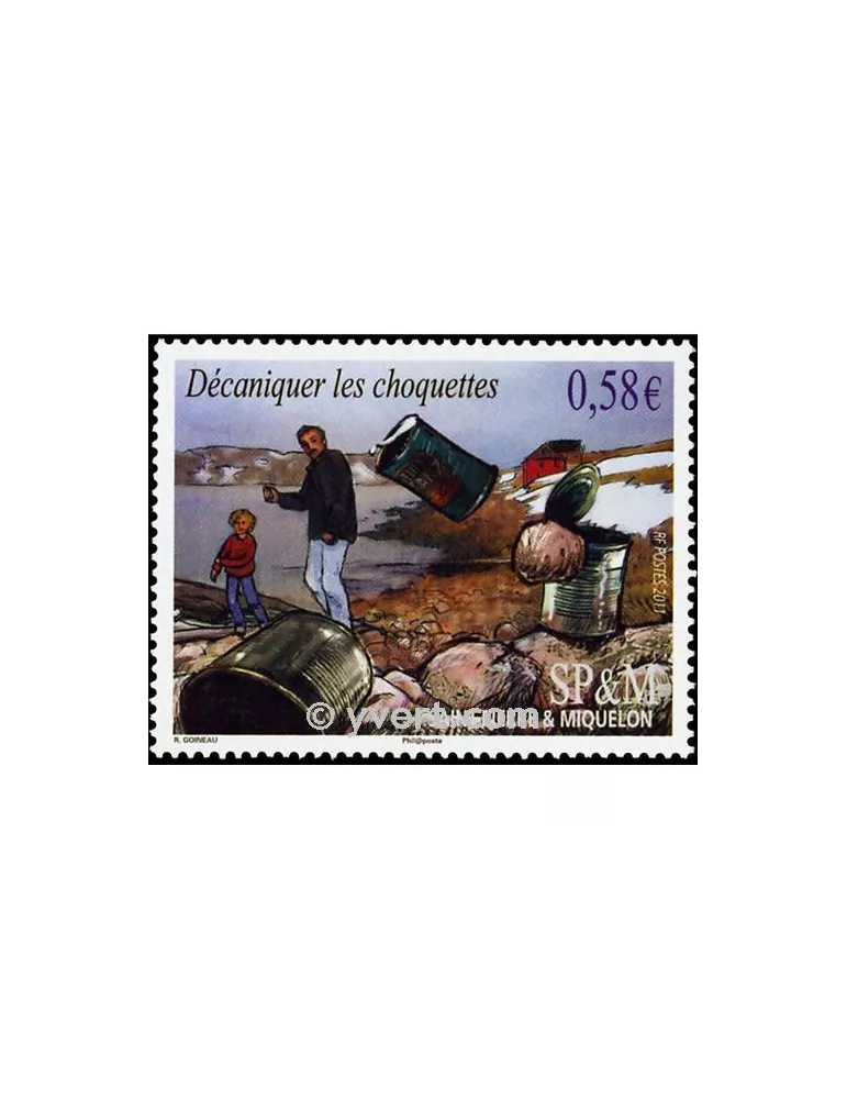 n° 1008 - Timbre Saint-Pierre et Miquelon Poste
