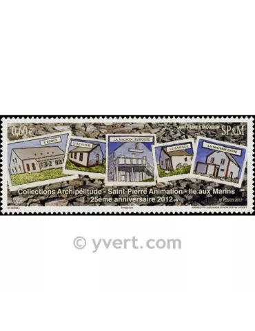 n° 1048 - Timbre Saint-Pierre et Miquelon Poste 2