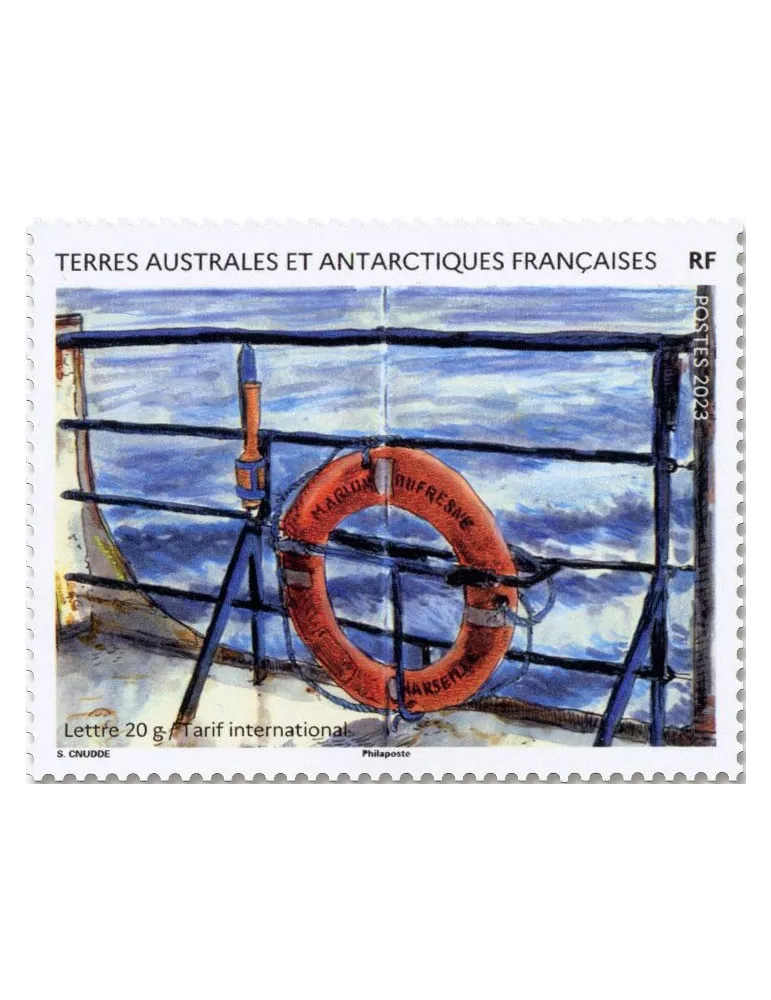 n° C1050 - Timbre TAAF Poste (CARNET MARION DUFRESNE)