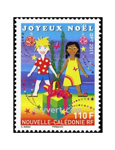 n° 1136 - Timbre Nelle-Calédonie Poste 2