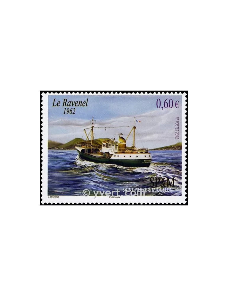 n° 1025 - Timbre Saint-Pierre et Miquelon Poste