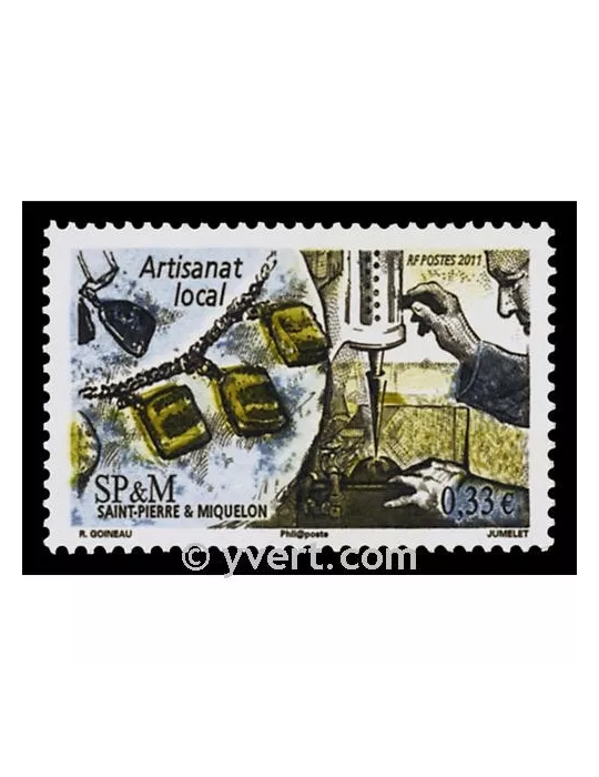 n° 1006 - Timbre Saint-Pierre et Miquelon Poste