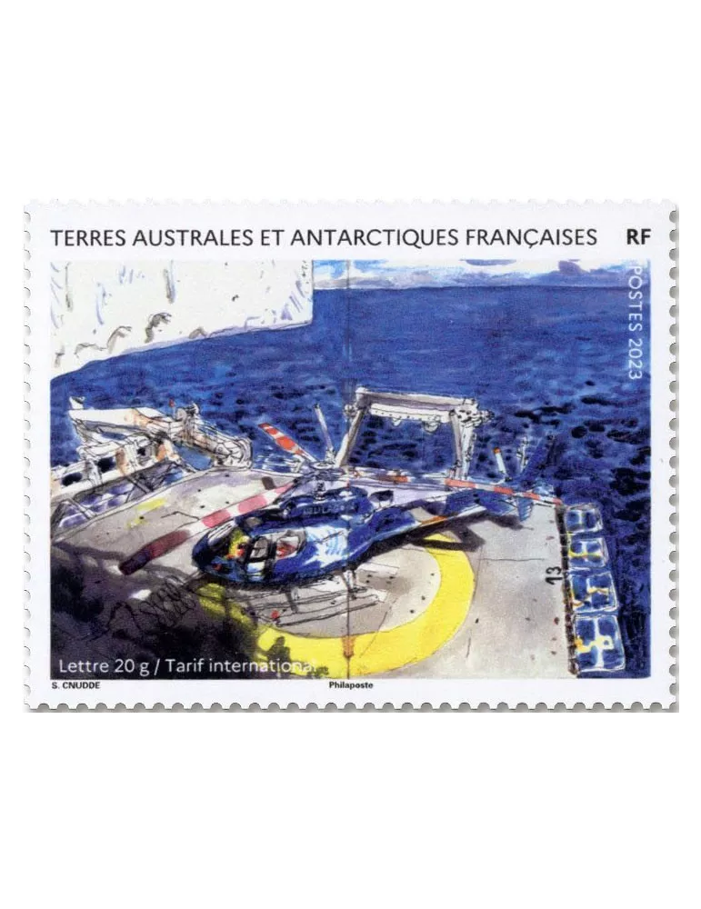 n° C1050 - Timbre TAAF Poste (CARNET MARION DUFRESNE)