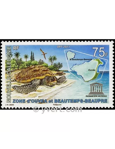 n° 1129 - Timbre Nelle-Calédonie Poste 2