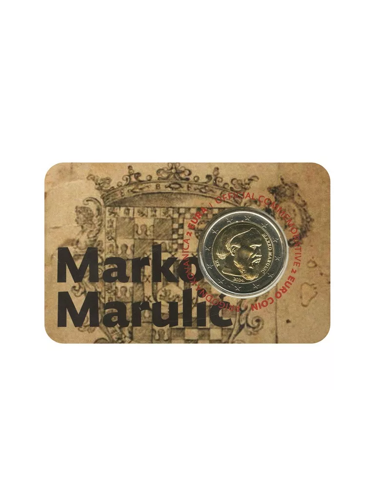 BU : 2 EURO COMMEMORATIVE 2024 : CROATIE (Marco Marulic)