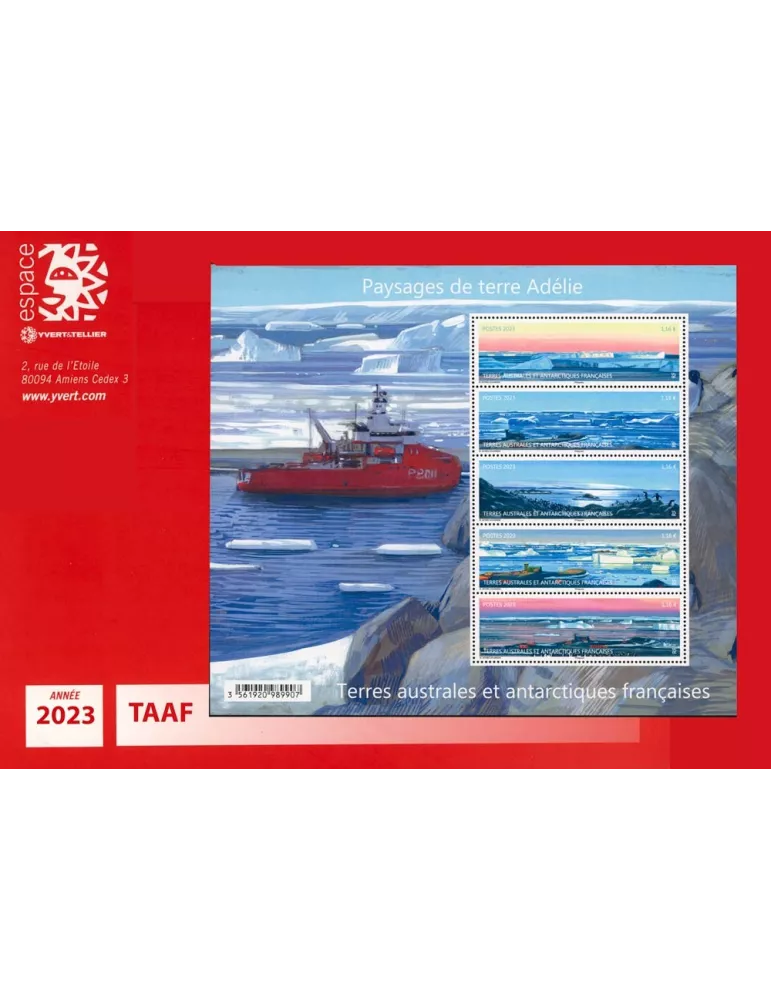 n° 1024/C1050 - Timbre TAAF Année complète (2023)
