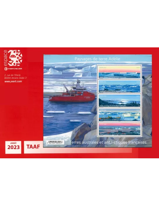 n° 1024/C1050 - Timbre TAAF Année complète (2023)