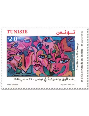 n° 1940 - Timbre TUNISIE Poste