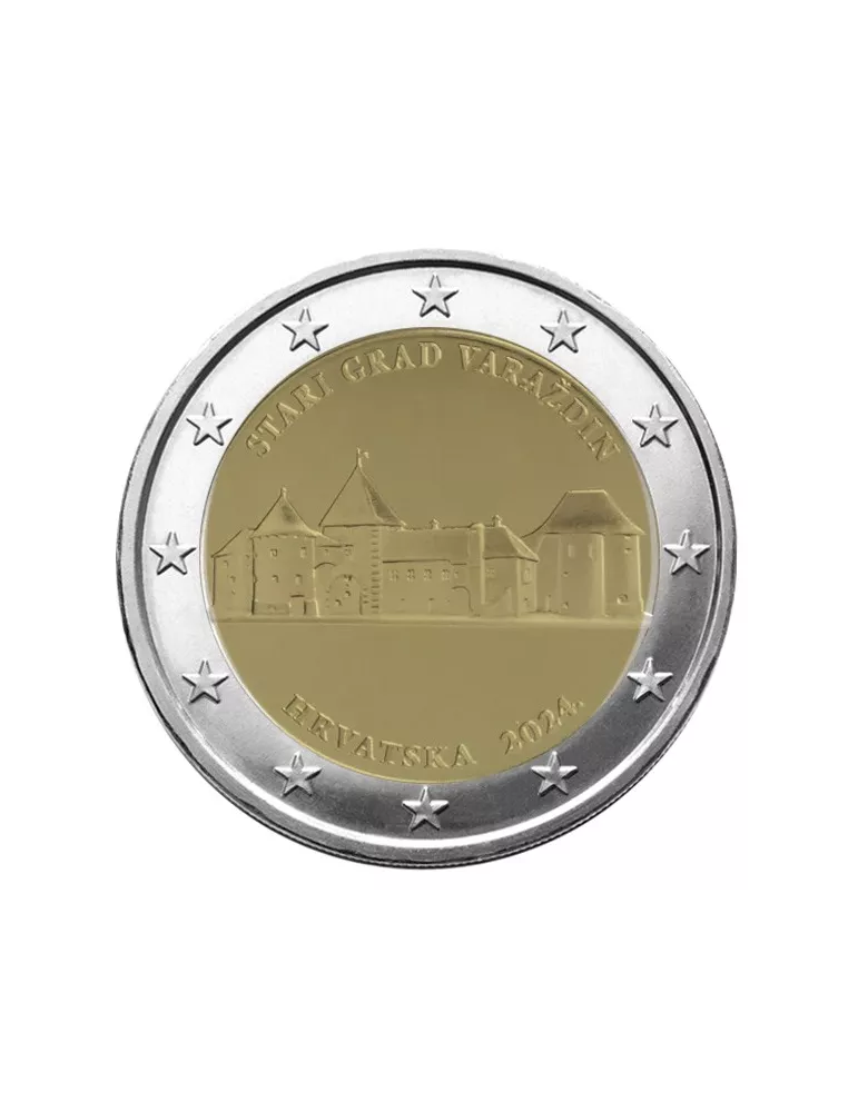 BU : 2 EURO COMMEMORATIVE 2024 : CROATIE (Château de Varazdin)