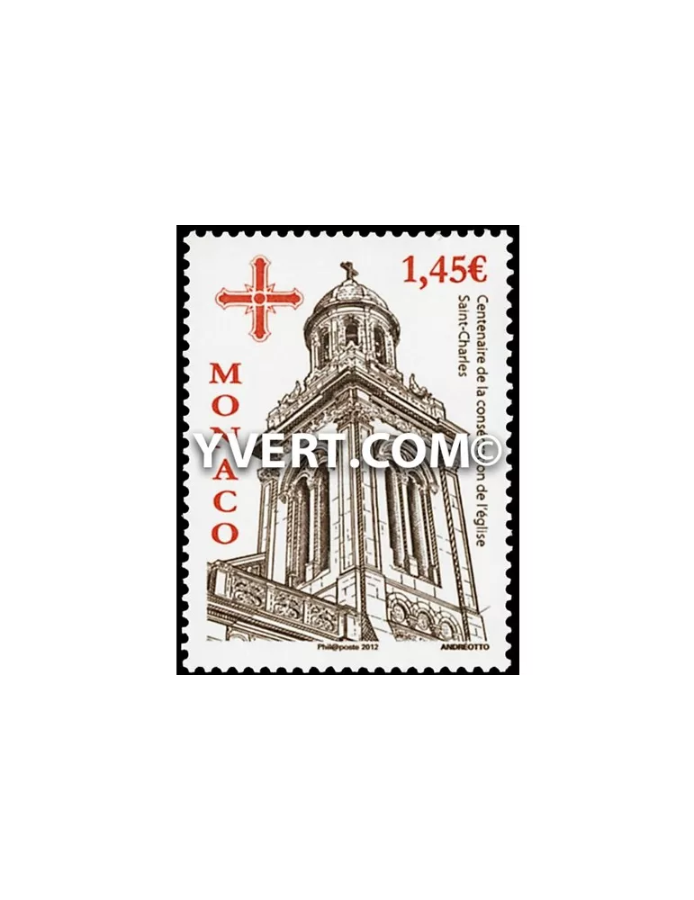 n° 2846 - Timbre Monaco Poste