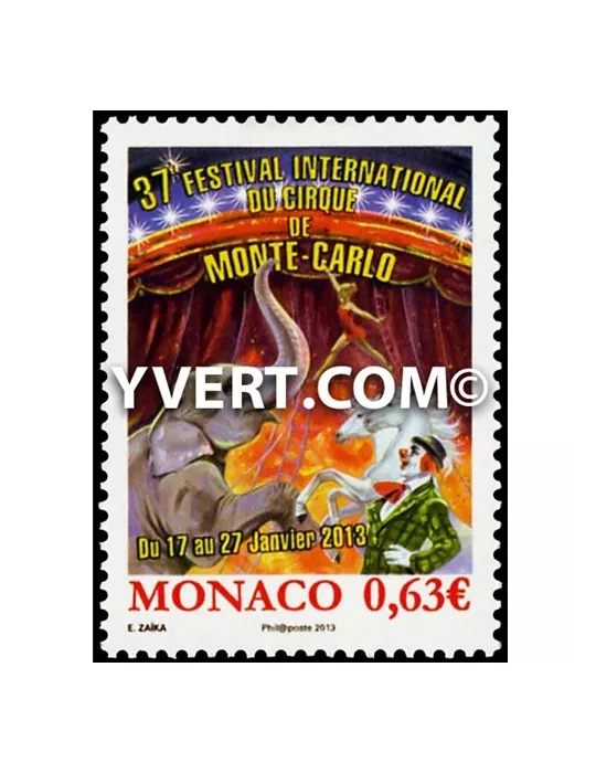 n° 2858 - Timbre Monaco Poste