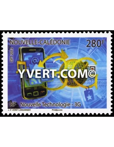n° 1164 - Timbre Nelle-Calédonie Poste 2