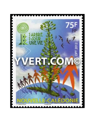 n° 1165 - Timbre Nelle-Calédonie Poste 2