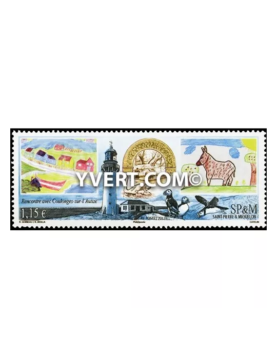 n° 1051 - Timbre Saint-Pierre et Miquelon Poste