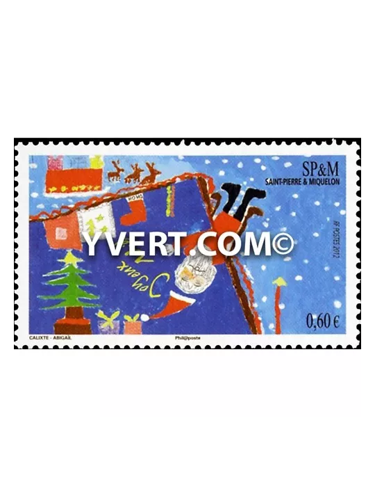 n° 1057 - Timbre Saint-Pierre et Miquelon Poste
