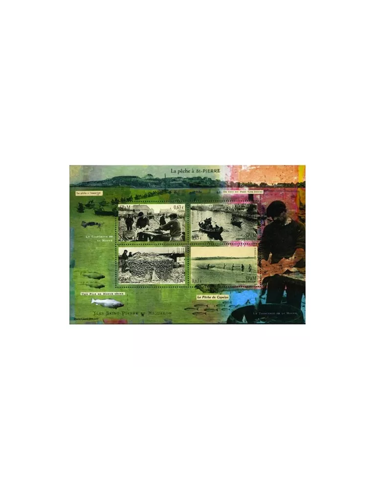 n° F1062 - Timbre Saint-Pierre et Miquelon Poste