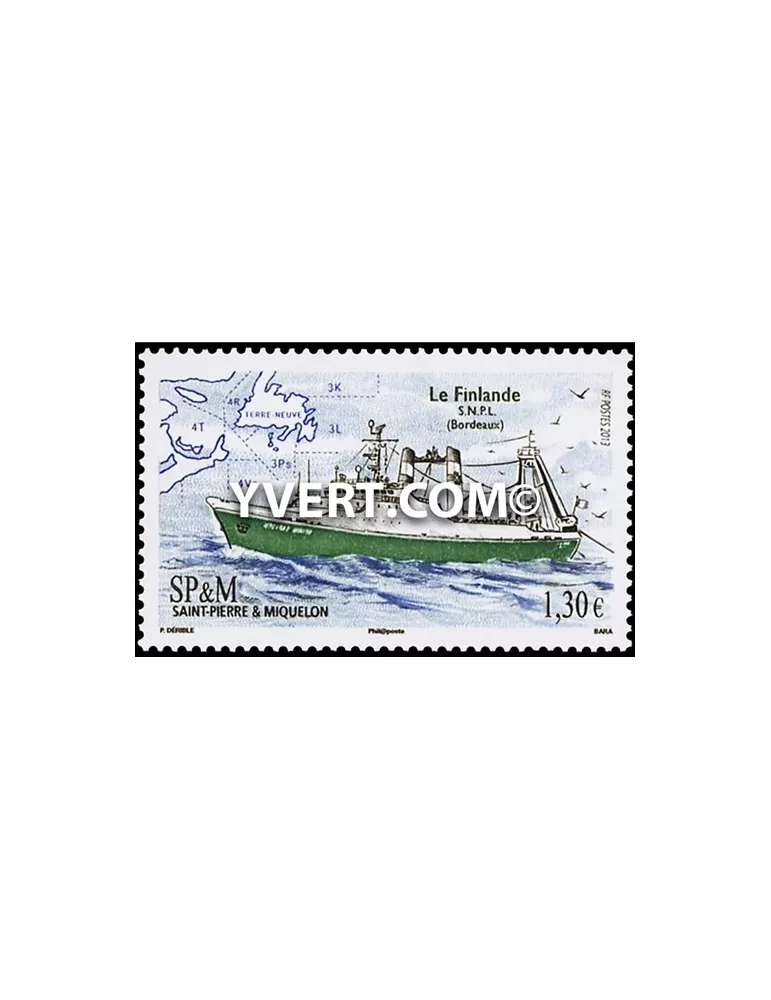 n° 1066 - Timbre Saint-Pierre et Miquelon Poste