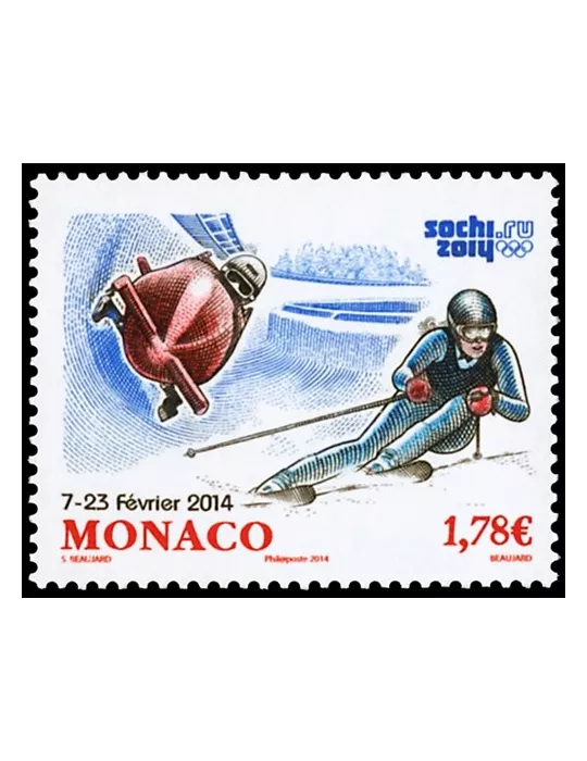 n° 2911 - Timbre Monaco Poste