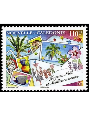 n° 1201 - Timbre Nelle-Calédonie Poste 2