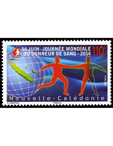 n° 1221 - Timbre Nelle-Calédonie Poste 2