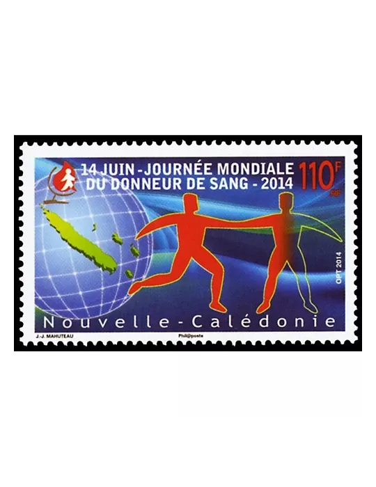 n° 1221 - Timbre Nelle-Calédonie Poste