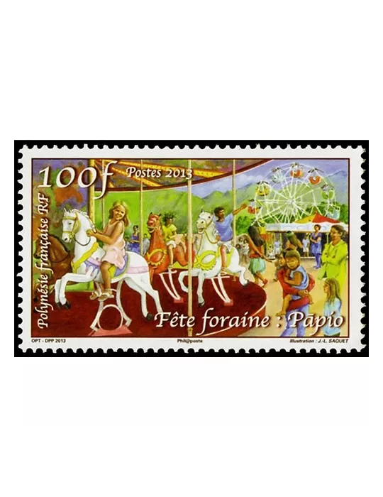 n° 1033 - Timbre Polynésie Poste