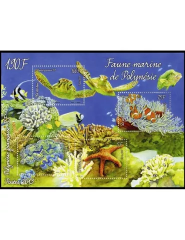 n° 39 - Timbre Polynésie Bloc et feuillets 2