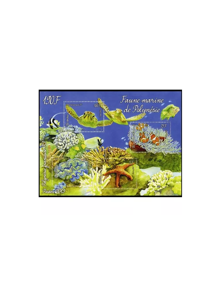 n° 39 - Timbre Polynésie Bloc et feuillets